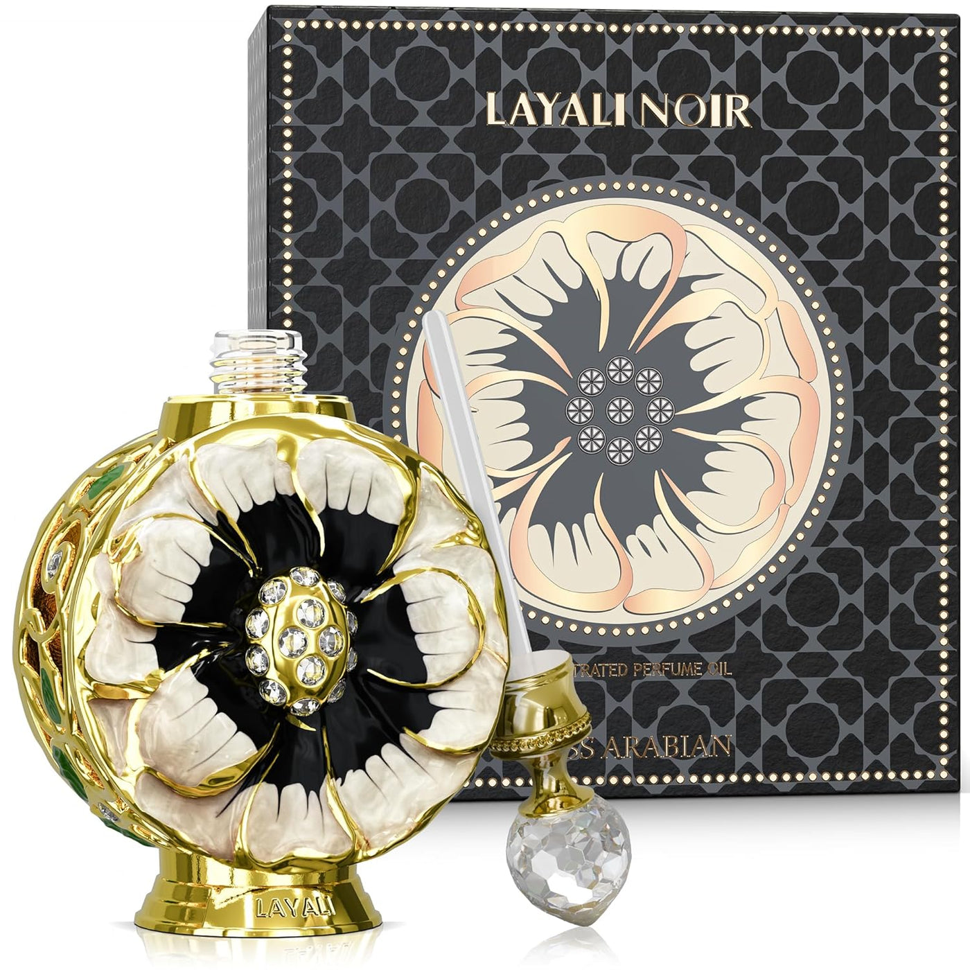 Swiss Arabian Layali Noir \u2013 Fragancia de aceite de perfume ára...