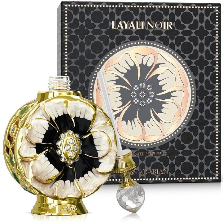 Swiss Arabian Layali Noir \u2013 Fragancia de aceite de perfume ára...