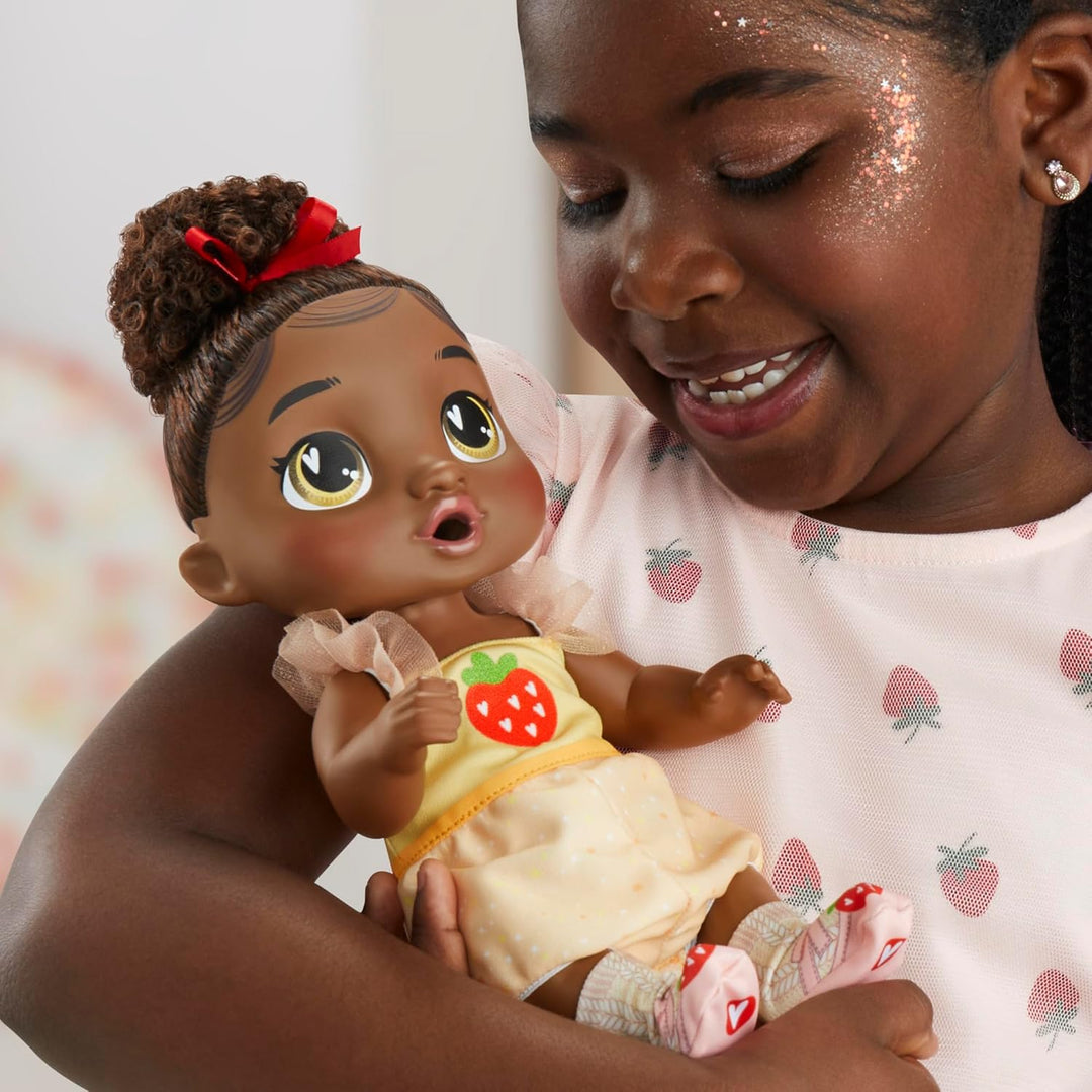 Muñeca Baby Alive Fairy Fashions Berry Boo con ropa y accesorios, p...