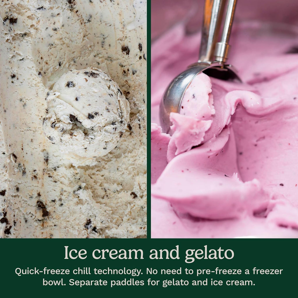 Cuisinart ICE-100 Máquina para hacer helado y gelato con compresor
