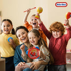 Lollipop Little Tikes - Juego de instrumentos musicales para bebés, batería de 6 piezas, maracas, diversión musical para niños pequeños, juguetes educativos preescolares, juguetes musicales para niños pequeños