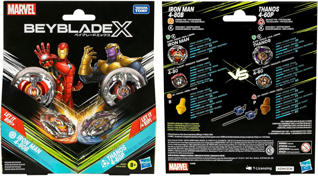 Beyblade BBX Thanos Iron Man