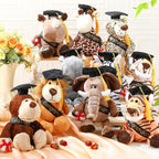 HyDren Juego de 10 animales de peluche de safari de graduación