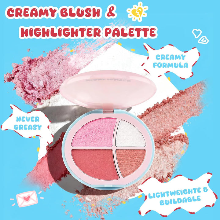 Color Nymph Set de maquillaje para adolescentes y niñas con bolso C...