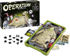 Operación: Juego de mesa Disney Pesadilla Antes de Navidad | Juego de mesa coleccionable | Con Oogie Boogie y arte de Pesadilla Antes de Navidad, para 1 o más jugadores