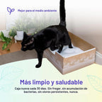Kitty Poo Club Caja de arena desechable para gatos, paquete de 2