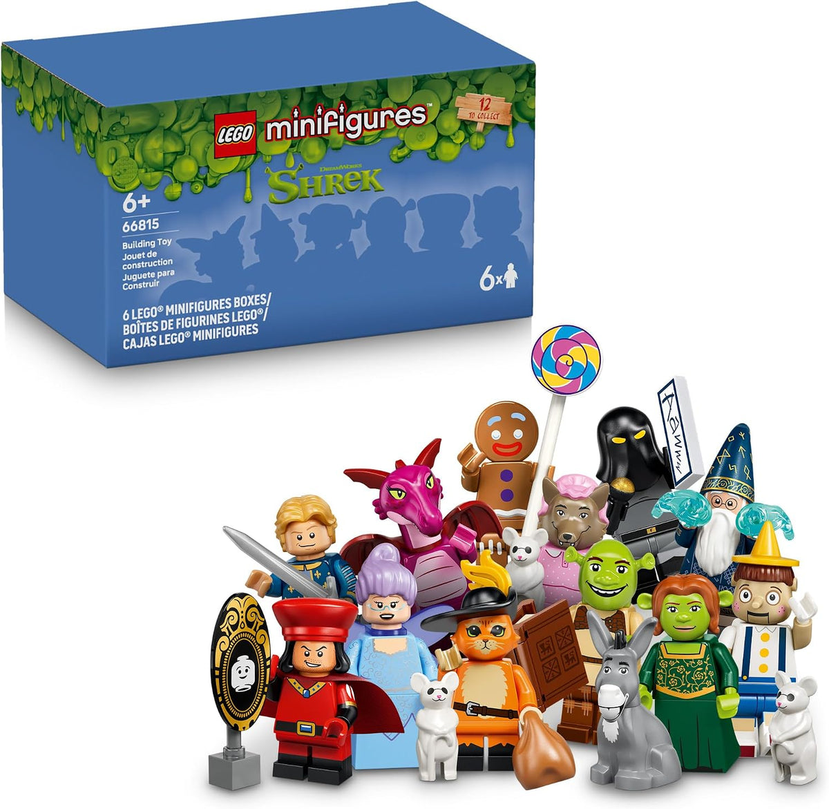 LEGO Minifiguras Serie Shrek 66815 Paquete de 6