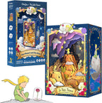 CUTEBEE The Little Prince - Kit de rincón de libro DIY en miniatura e imán