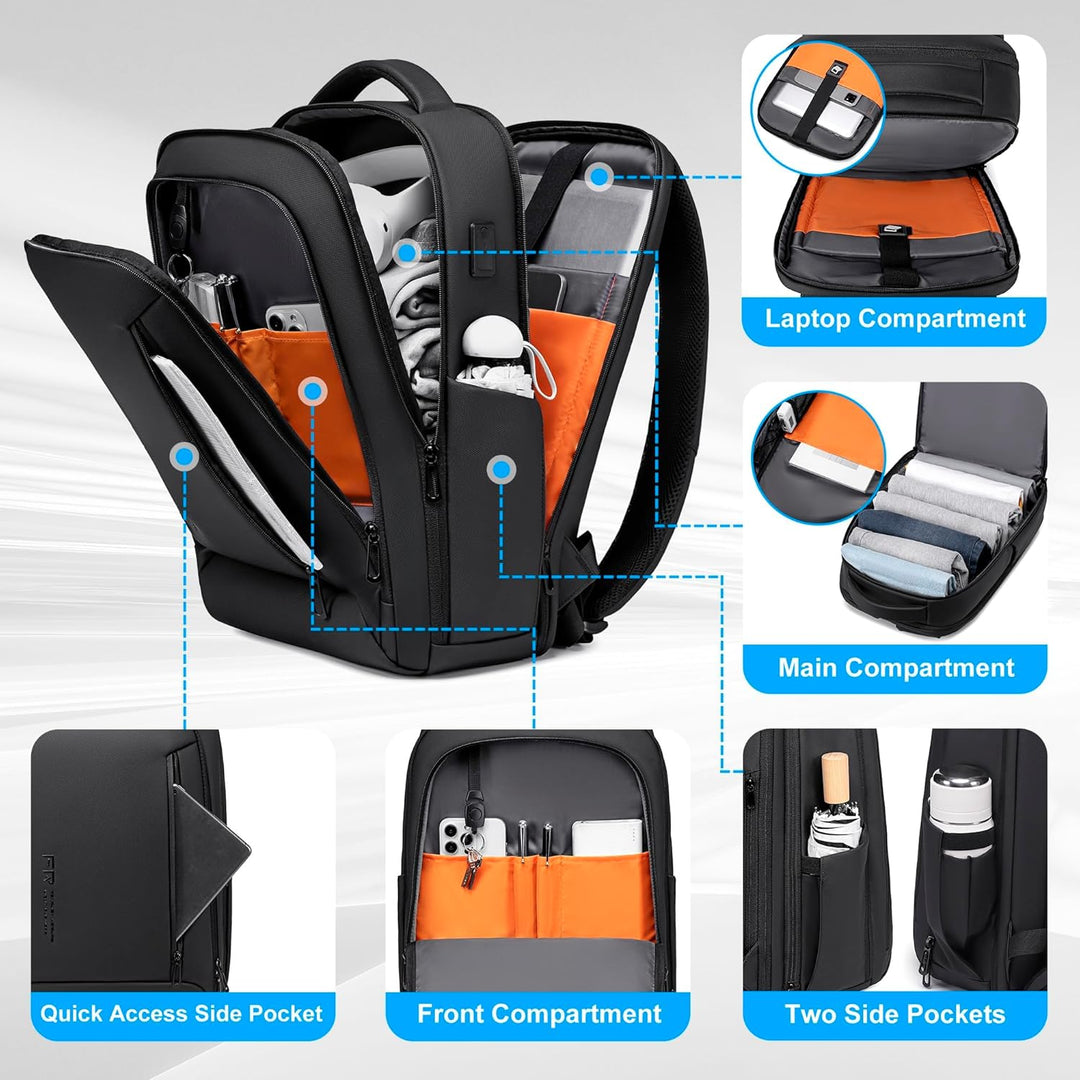 Fenree.geer Mochila para laptop para hombre, mochila de negocios co...