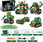 Gohero Juego de robot Ninja de programación de bloques de construcción 5 en