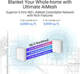 ASUS ZenWiFi BT10 Tri-Band WiFi 7 Mesh, 18 Gbps, 9000 pies cuadrado...