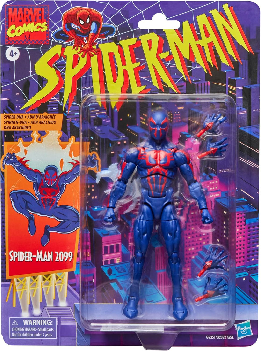 Serie Marvel Legends Spider-Man 2099 Figura de acción