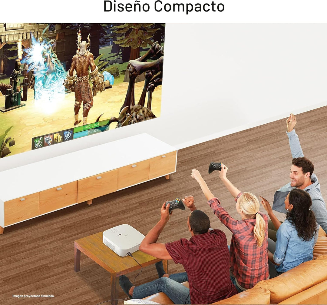 Epson Home Cinema 2350 4K PRO-UHD Proyector Inteligente para Juegos...