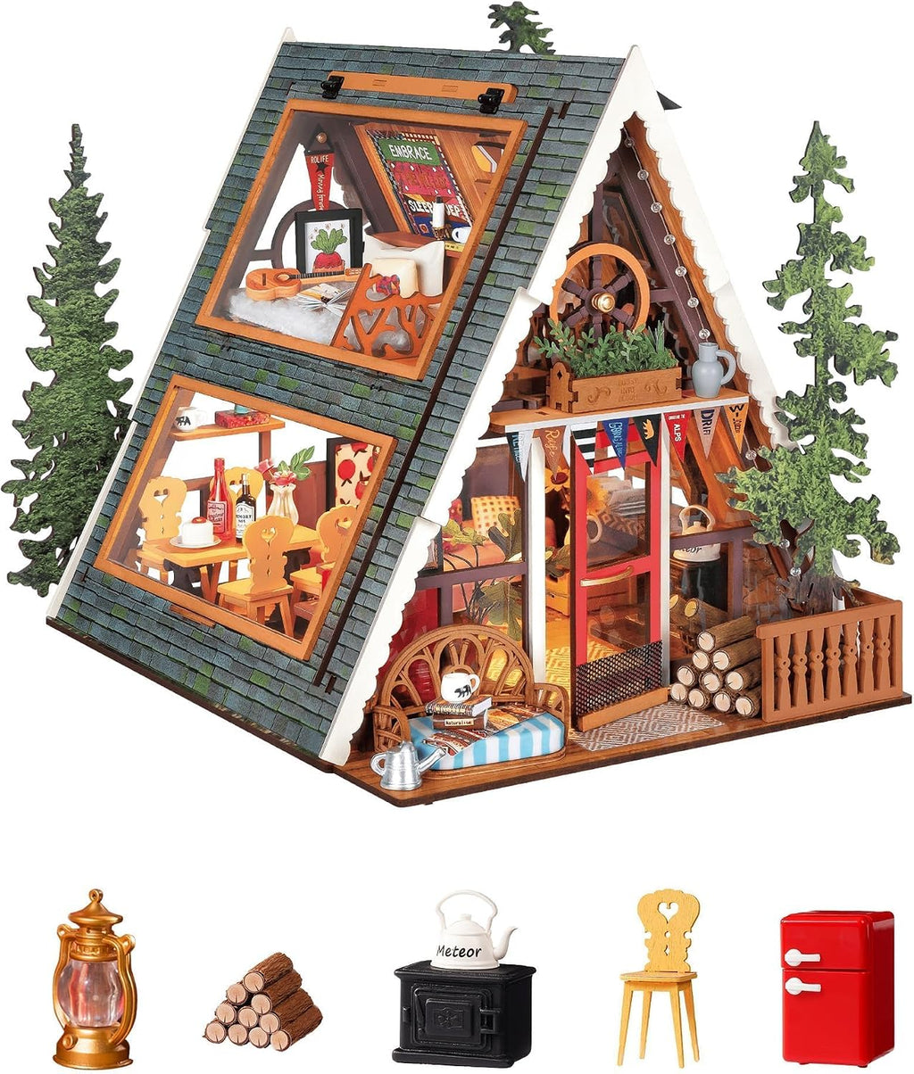 Rolife Kit de casa de muñecas en miniatura con marco A, regalo creativo