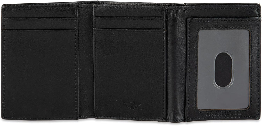 Dockers Billetera de perfil delgado con capacidad extra para hombre...
