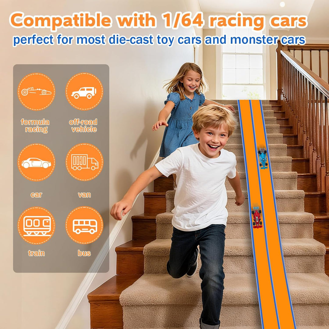 Juguetes flexibles de pista de carreras para niños pista