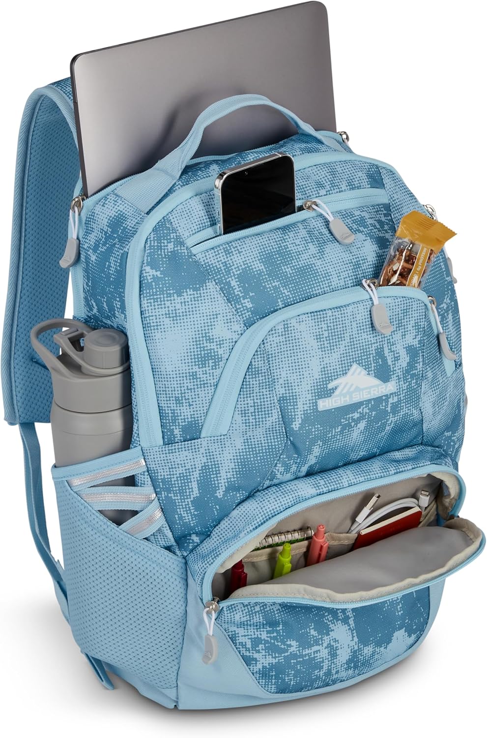High Sierra Mochila Swoop Sg unisex, Ondas azules, Tamaño único