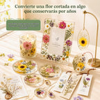 Aboofx Kit de prensado de flores de madera, 11 x 11 pulgadas