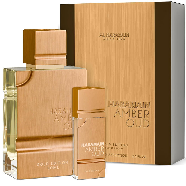 Al Haramain Amber Oud Edición Dorada Eau De Parfum Spray 60ml + Ato...