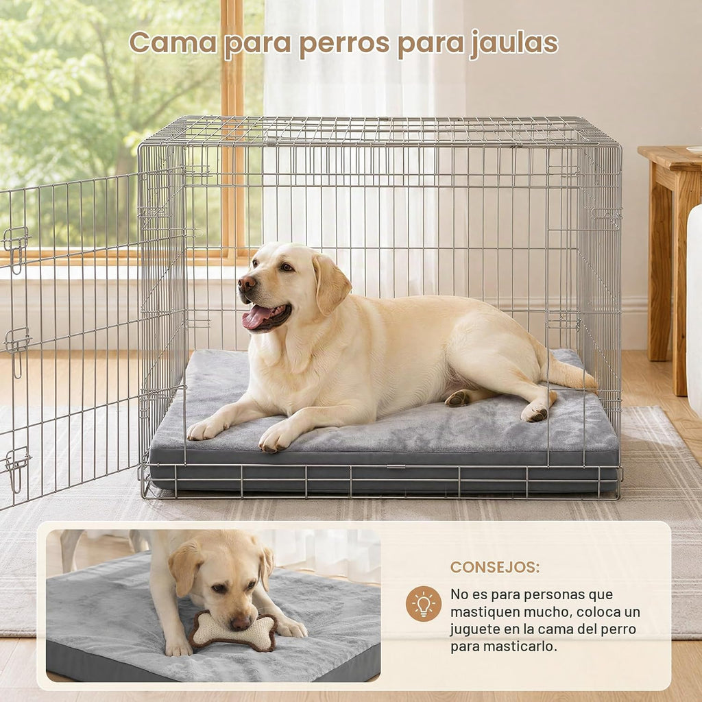 Cojín lavable de gran tamaño impermeable del cajón de la cama del perro al