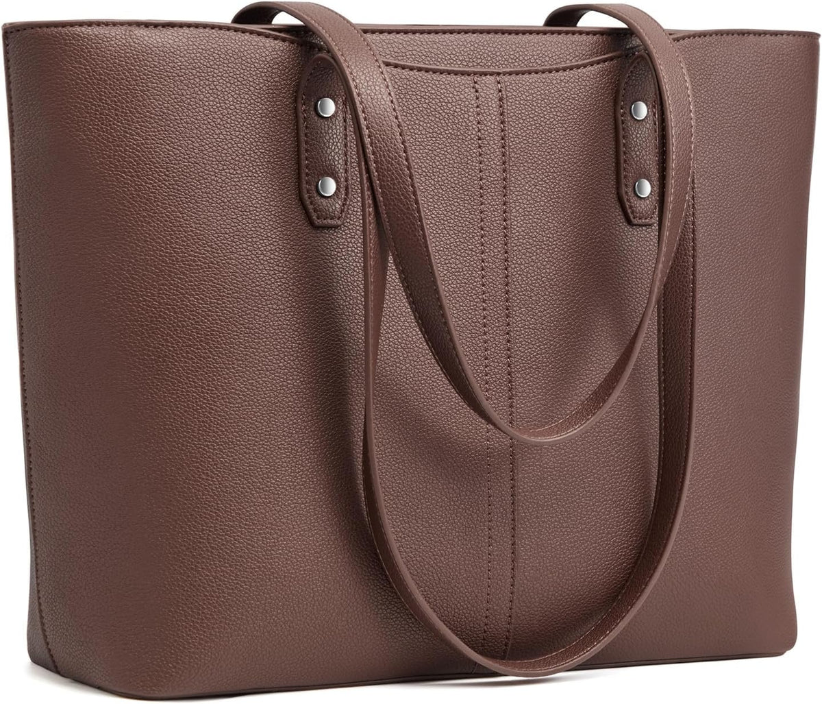 S-ZONE Bolsa de mano para mujer, bolsos de trabajo, bolsos de mano, correa