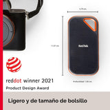 SanDisk SSD portátil Extreme PRO de 1 TB - Hasta 2000 MB\/s - USB-C...