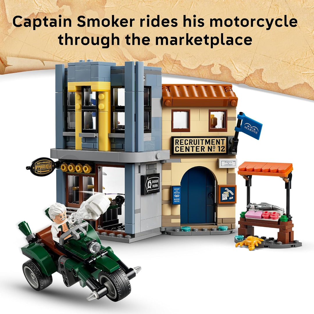 LEGO ONE PIECE Enfrentamiento con el Capitán Smoker 75642 | Juguete...