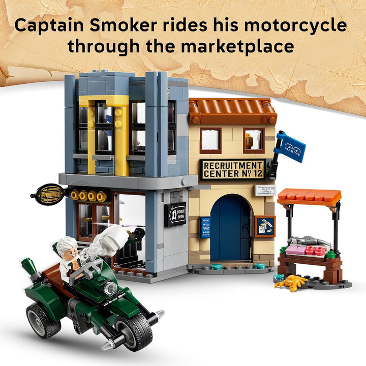 LEGO ONE PIECE Enfrentamiento con el Capitán Smoker 75642 | Juguete...