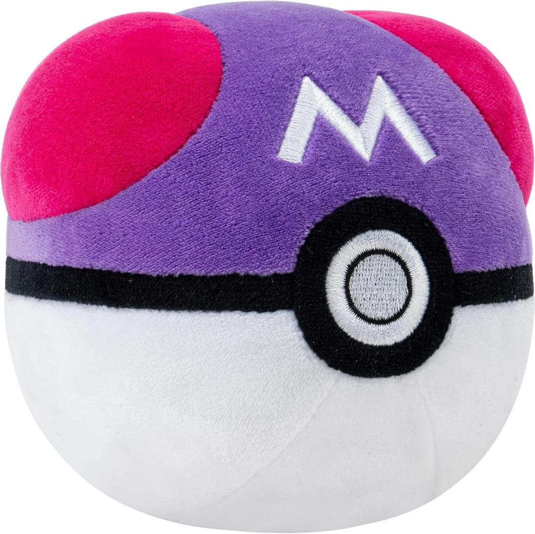 Pokemon Poke Ball - Juego de 4 bolas de peluche de 2 pulgadas