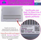 mCover Funda solo compatible con PC Dell 14 Plus 2 en 1 DB04250 \/...