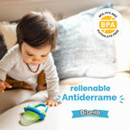 Mordedores de congelador rellenables para bebés, fabricados en Estados Unidos, alivio calmante de la dentición