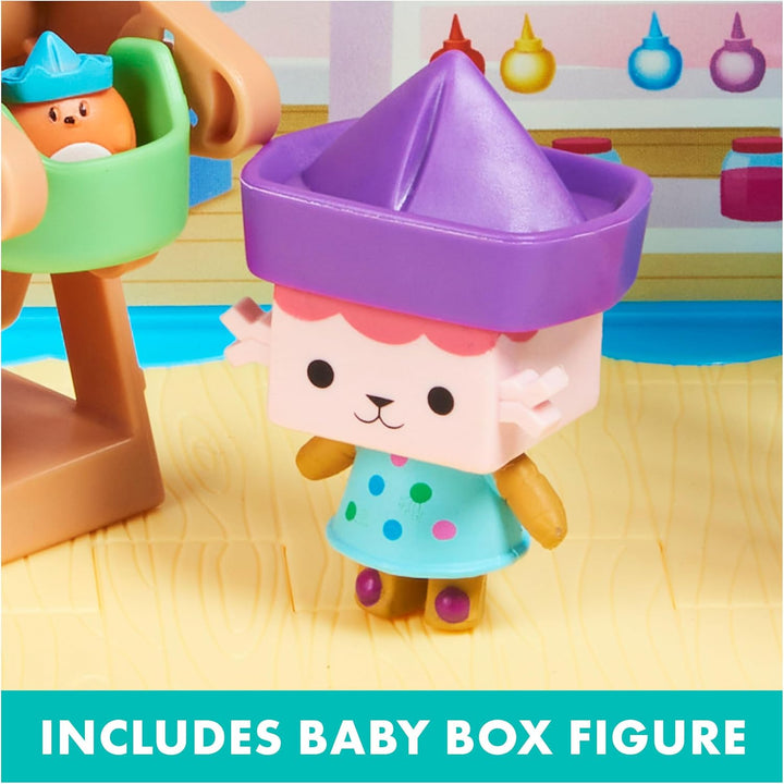 Gabby's Dollhouse, habitación Baby Box Cat Craft-A-Riffic con f...