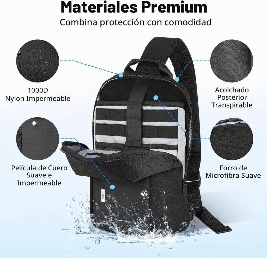 MoKo Bolso bandolera para Switch 2/OLED/Steam Deck/ROG Ally X