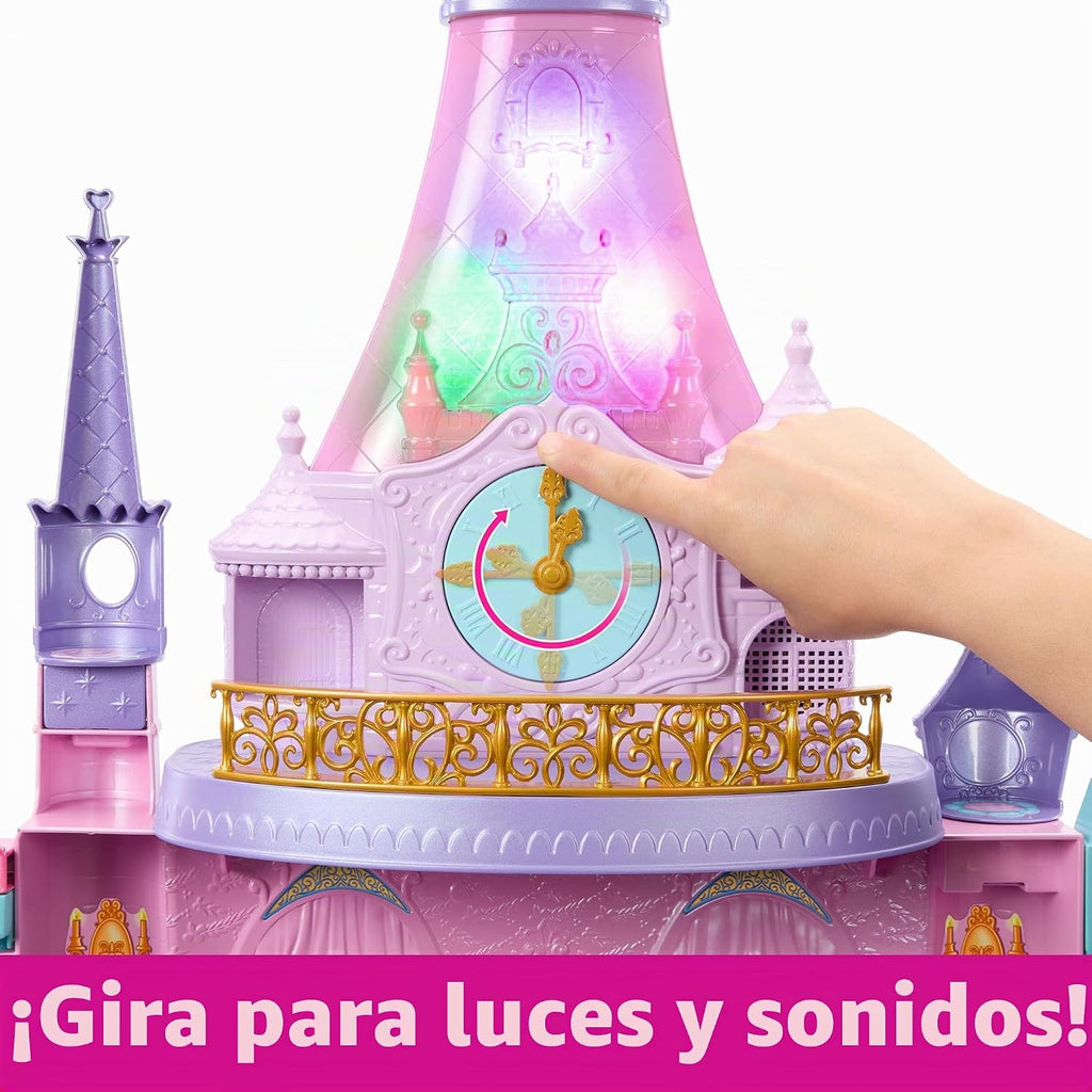Lámpara Mattel Disney Princess Ultimate Castle, 4 Ft de alto con luces y sonidos