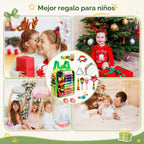 Instrumentos musicales para niños, 33 piezas, 18 tipos, instrumentos de percusión de madera, pandereta, xilófono, juguetes para niños, educación preescolar, aprendizaje temprano, juguete musical para