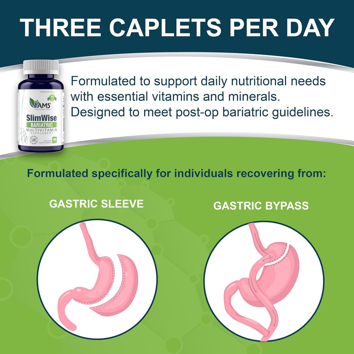 America Medic and Science SlimWise Bariatric Multivitamin 180ct \u2...