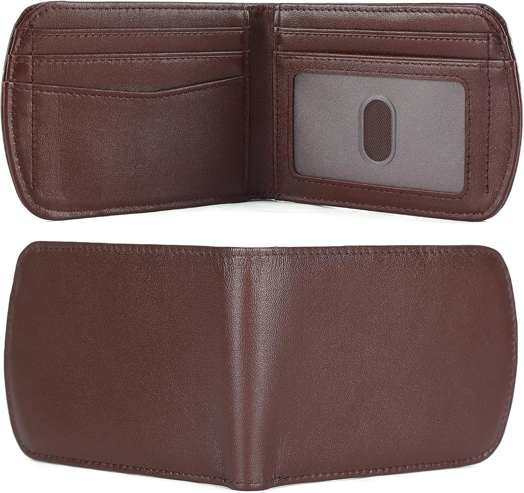 Cartera Polare delgada curva para bolsillo frontal con bloqueo RFID...