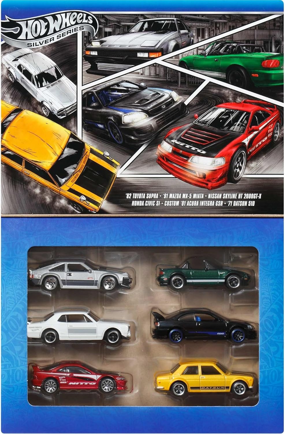 Hot Wheels Coches de juguete fundidos a presión a escala
