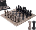 Marble Range - Juego de ajedrez de mármol para adultos, juego de mesa