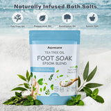 Aqvesane Masajeador de baño plegable para pies con calor, control r...