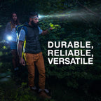 Lámpara Energizer Vision HD+ Linterna Frontal LED, Linterna Frontal Brillante Resistente al Agua con Enfoque Digital, Equipo de Campamento y Luz de Emergencia, Baterías Incluidas, Paquete de 1