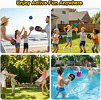 Juego de pelotas para lanzar y atrapar para niños, pelotas suaves adhesivas de béisbol para niños, para interiores y exteriores, patio, césped, camping, playa, juego para la familia, cumpleaños