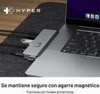 Hyper, HD575-SIL, hub USB 4