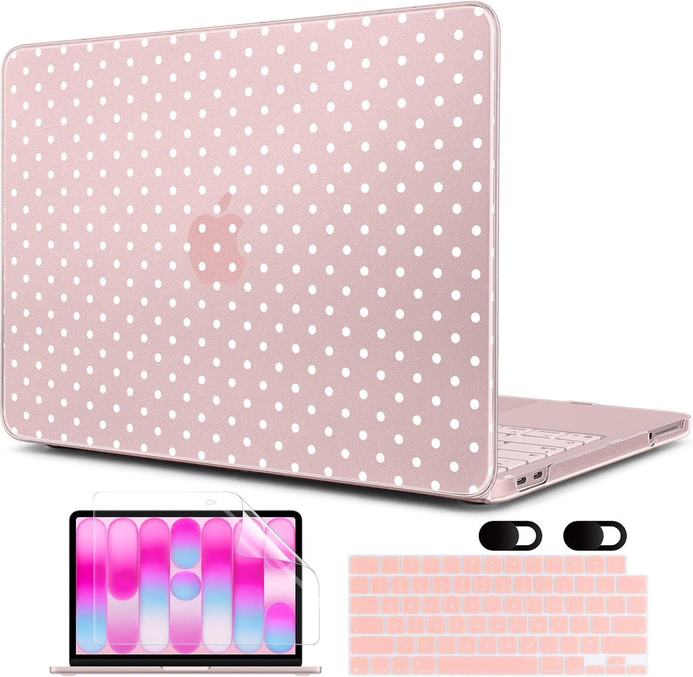 MEEgoodo Funda estampada para MacBook Neo de 13 pulgadas versión 20...