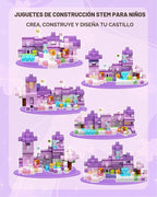 Juego de 210 bloques de construcción magnéticos Princess Castle