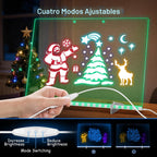Tablero de dibujo LED de 17 pulgadas para niños, regalo de cumpleaños para