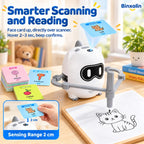 Robot de dibujo para niños de 3 a 8 años, robot de rastreo inteligente con