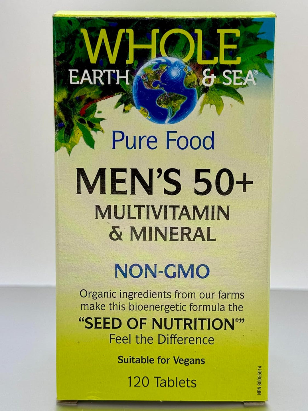 Natural Factors Whole Earth &amp; Sea - Multivitamínico y mineral p...