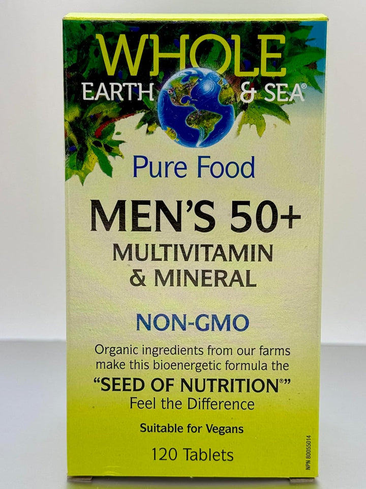 Natural Factors Whole Earth &amp; Sea - Multivitamínico y mineral p...