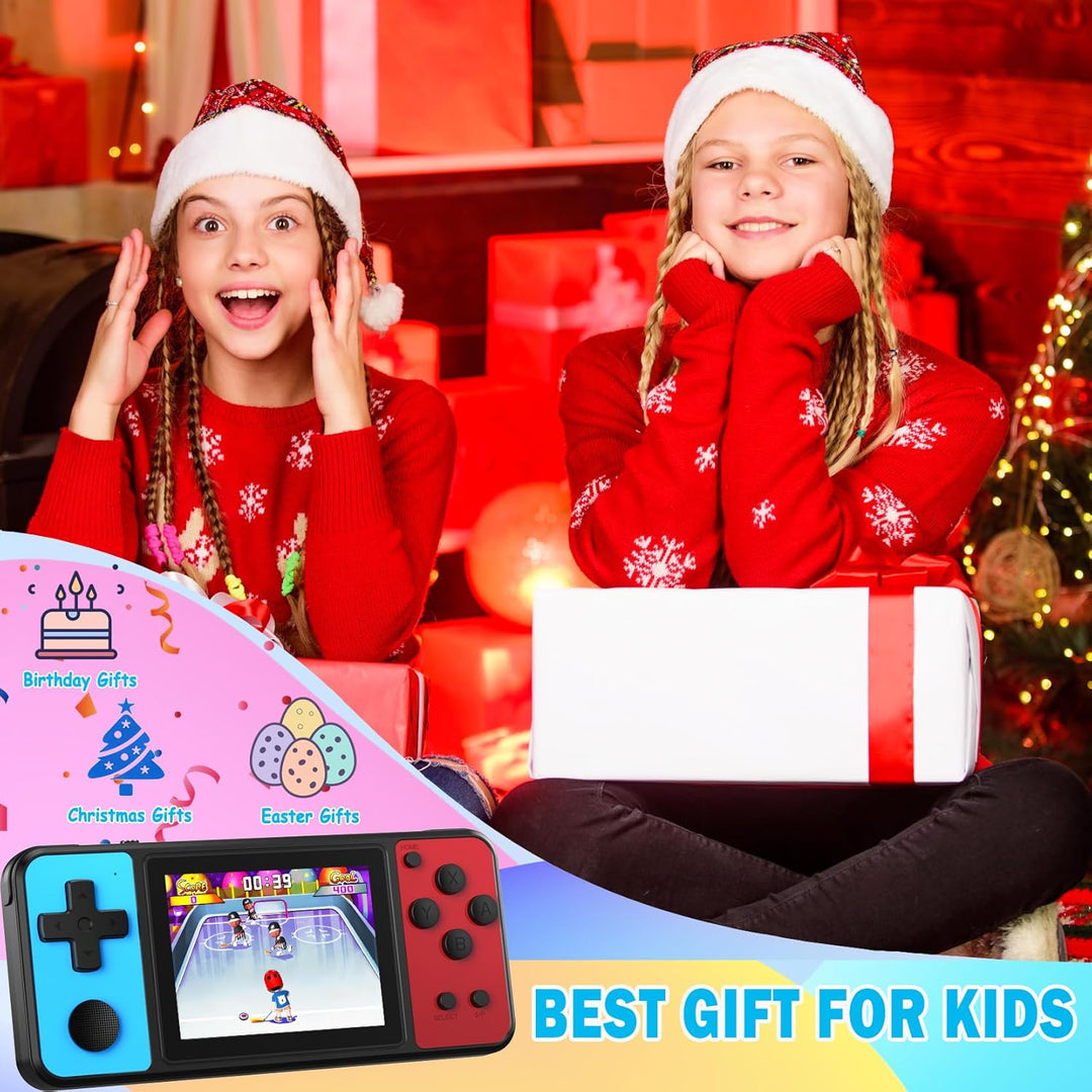 Beico Juegos de mano de 32 bits para niños, 139 videojuegos precarg...